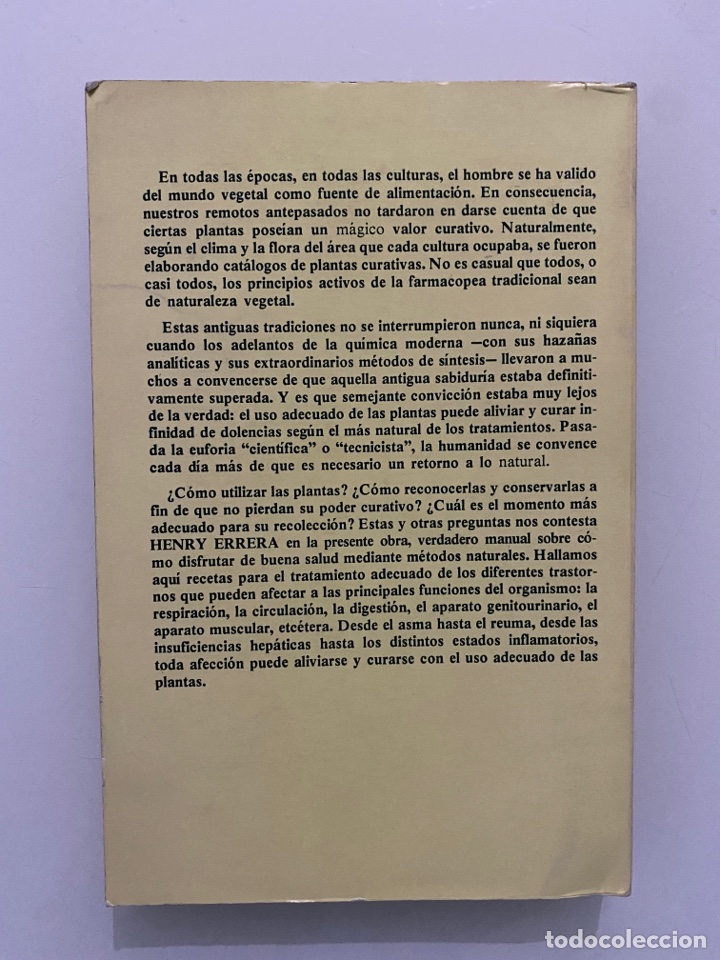 Libros de segunda mano: C&oacute;mo curarse con las plantas - ERRERA, Henry - Foto 2