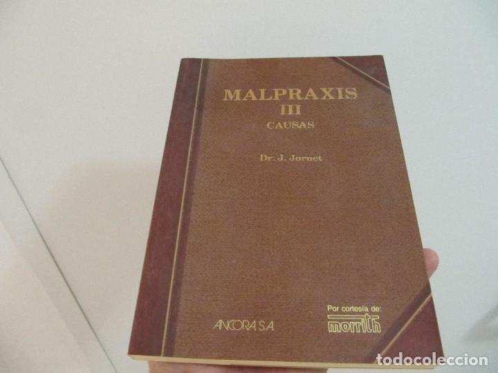 Libros de segunda mano: MALPRAXIS III. CAUSAS - J. JORNET - Foto 1