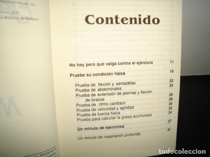 Libros de segunda mano: 15- EJERCICIOS DE S&Oacute;LO UN MINUTO - DENISE AUSTIN - Foto 4