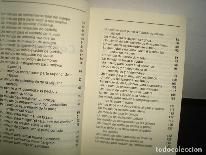 Libros de segunda mano: 15- EJERCICIOS DE S&Oacute;LO UN MINUTO - DENISE AUSTIN - Foto 5