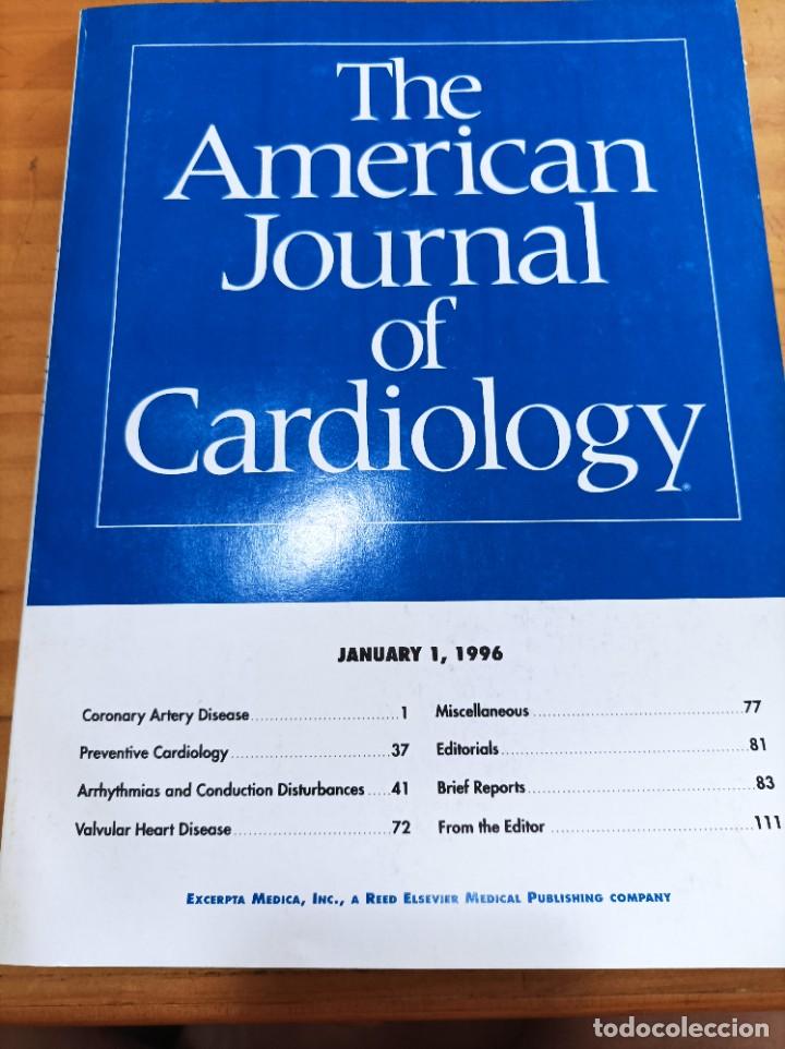 Second hand books: THE AMERICAN JOURNAL OF CARDIOLOGY,JANUARY 1,1996.VER &Iacute;NDICE.