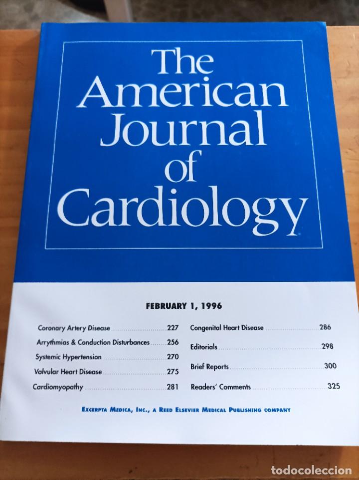 Second hand books: THE AMERICAN JOURNAL OF CARDIOLOGY, FEBRUARY 1,1996.VER &Iacute;NDICE.