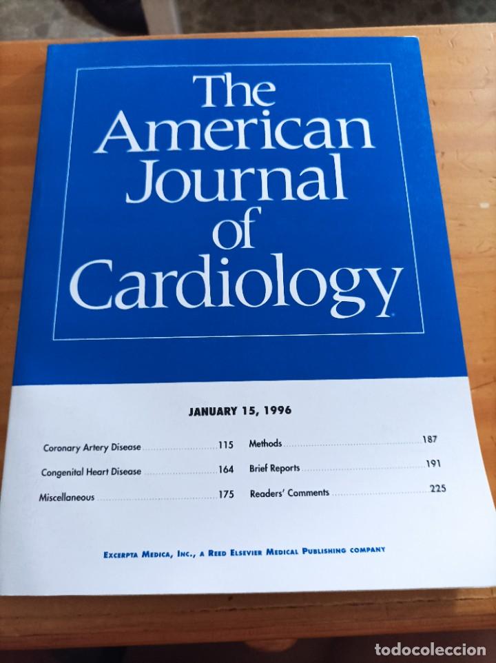 Second hand books: THE AMERICAN JOURNAL OF CARDIOLOGY, JANUARY 15,1996.VER &Iacute;NDICE.