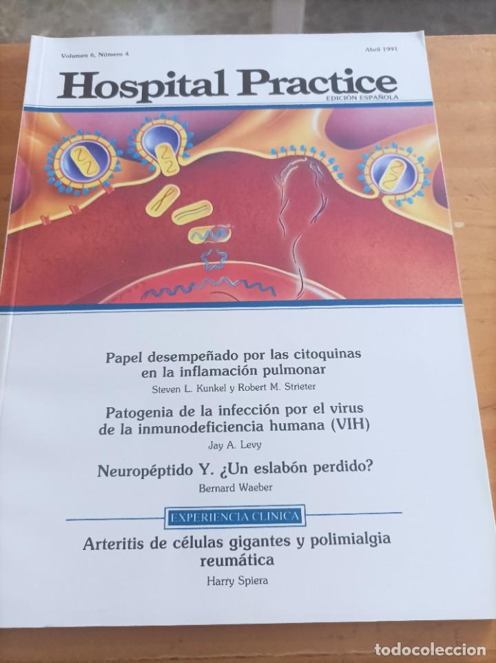 Second hand books: HOSPITAL PRACTICE.VOL.6,NUM.4,ABRIL 1991.VER SUMARIO.