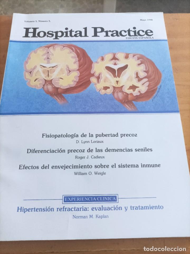 Second hand books: HOSPITAL PRACTICE.VOL.5,NUM.5, MAYO 1990.VER SUMARIO.