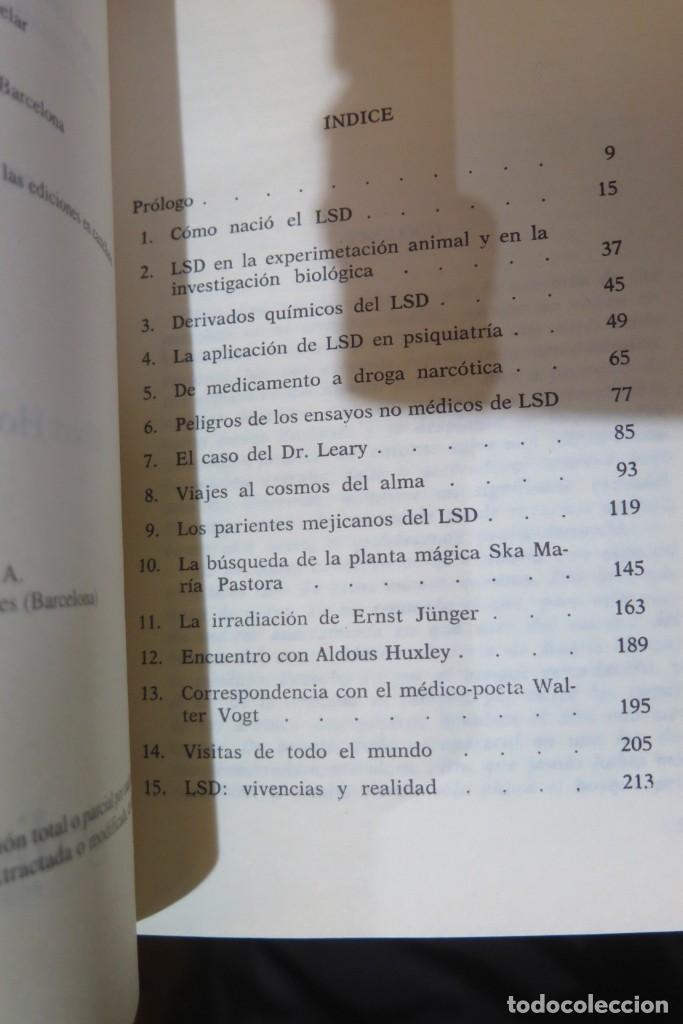Libros de segunda mano: La historia del LSD. HOFMANN - Foto 2