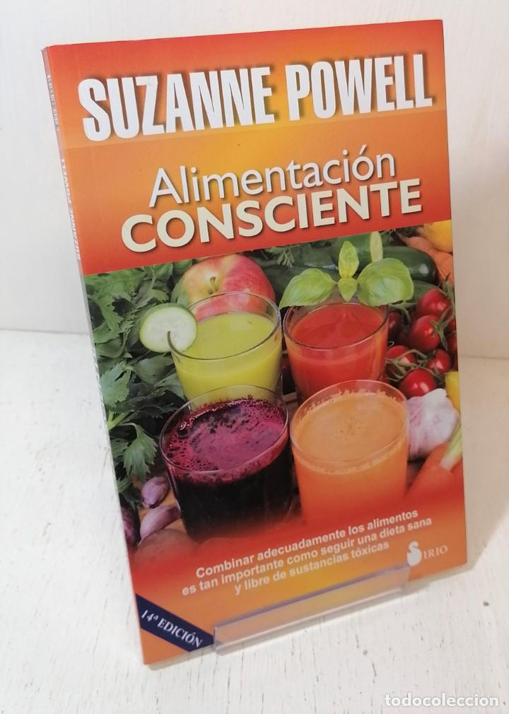 Libros de segunda mano: Libro: &rdquo;Alimentaci&oacute;n consciente&rdquo; de Suzanne Powell - Foto 1