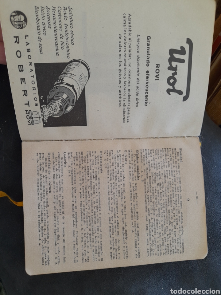 Libros de segunda mano: Terap&eacute;utica de bolsillo. - Foto 2