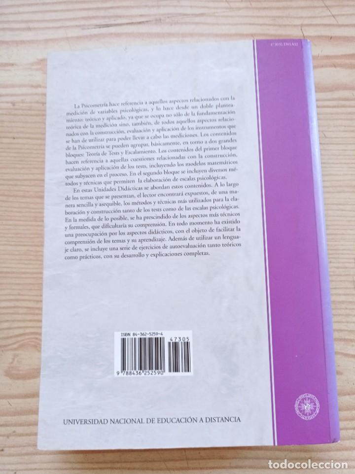 Libros de segunda mano: Psicometria - 2006 - UNED - Foto 5