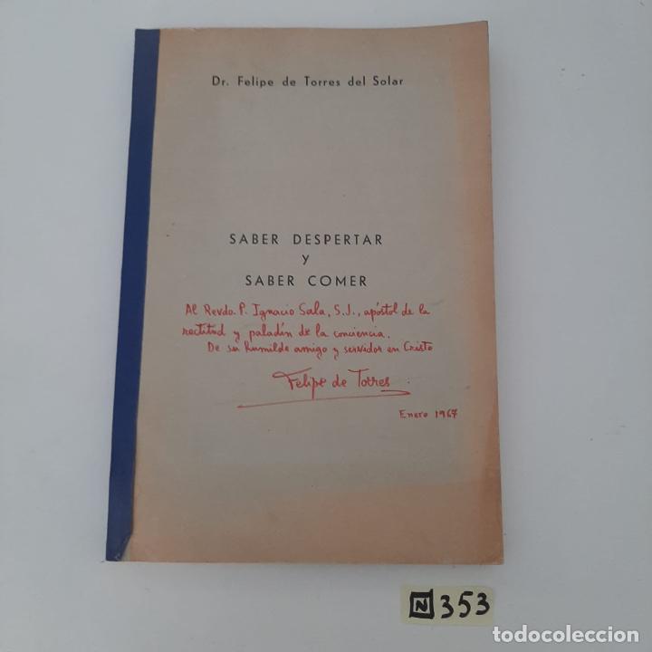 Libros de segunda mano: Saber despertar y saber comer - Foto 1