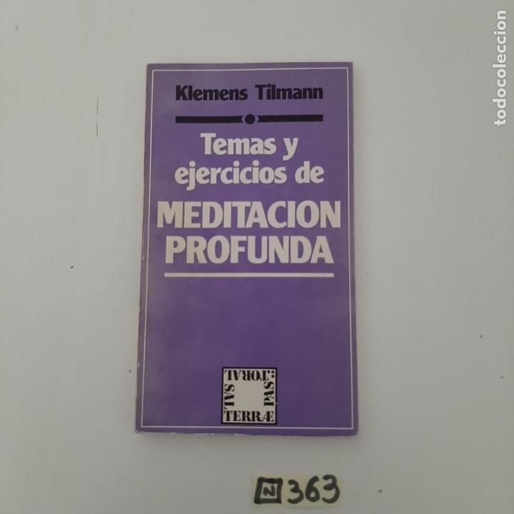 Libros de segunda mano: Temas y ejercicios de meditaci&oacute;n profunda - Foto 1