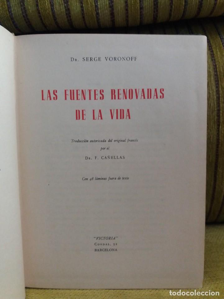 Libros de segunda mano: LAS FUENTES RENOVADAS DE LA VIDA - Foto 5