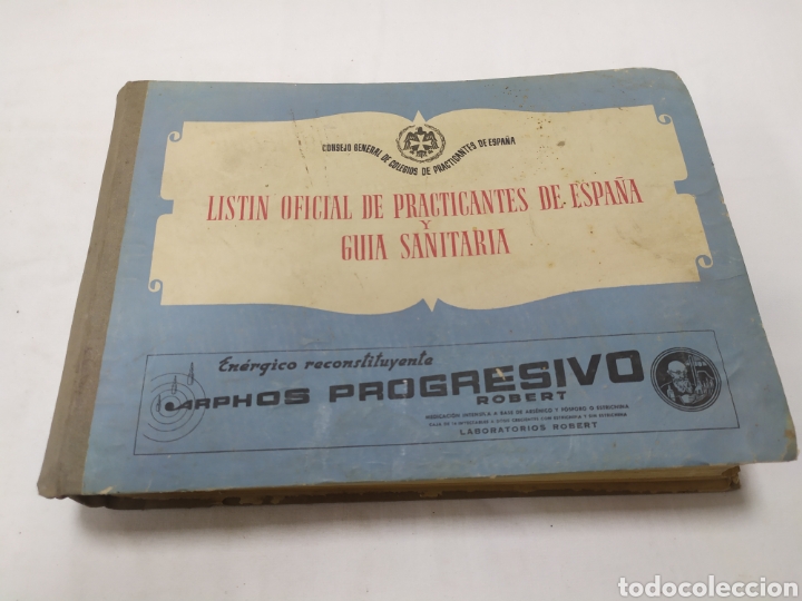 Libros de segunda mano: List&iacute;n oficial de practicantes de Espa&ntilde;a - Foto 1
