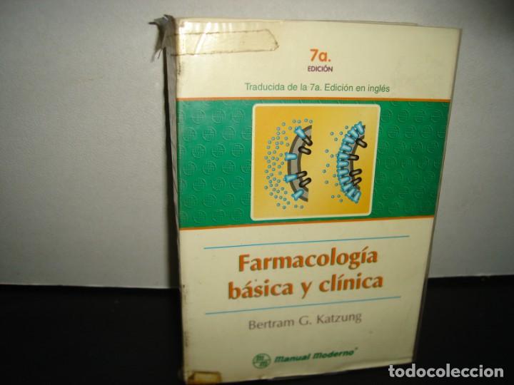 Libros de segunda mano: 27- FARMACOLOG&Iacute;A B&Aacute;SICA Y CL&Iacute;NICA - BERTRAM G. KATZUNG