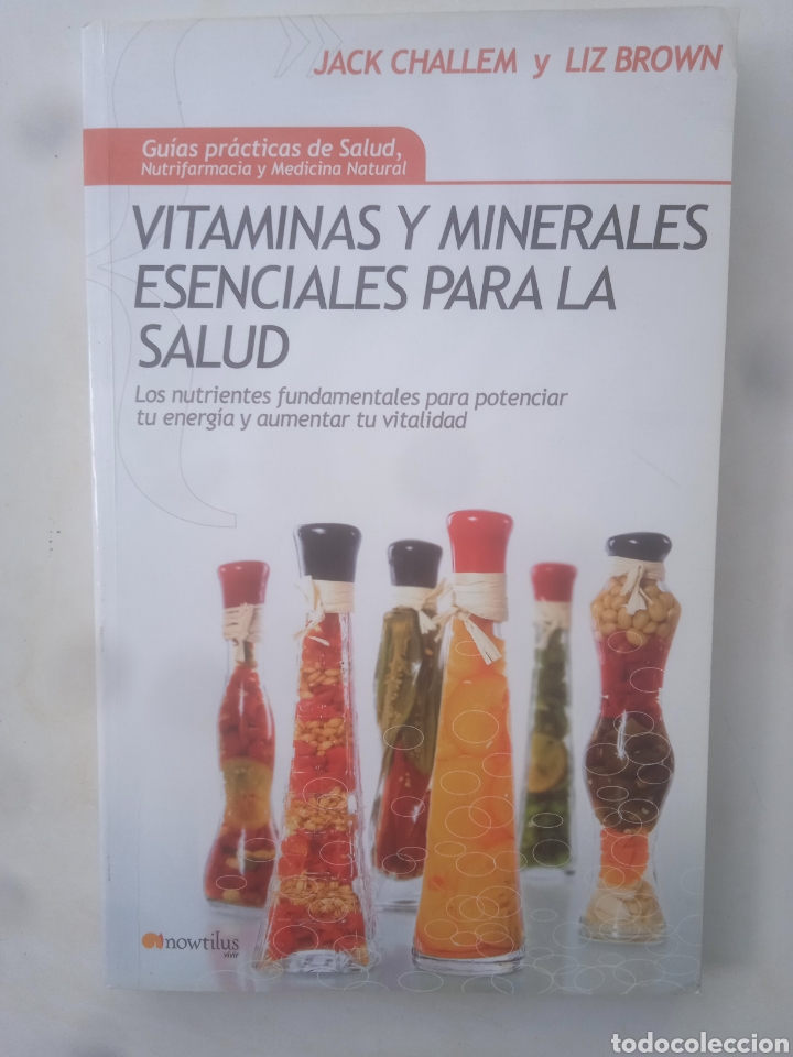 Gebrauchte B&uuml;cher: VITAMINAS Y MINERALES ESENCIALES PARA LA SALUD - Challen, Jack / Brown, Liz