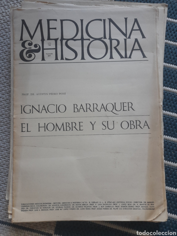 Libros de segunda mano: Medicina e historia. Ignacio Barraquer. - Foto 1