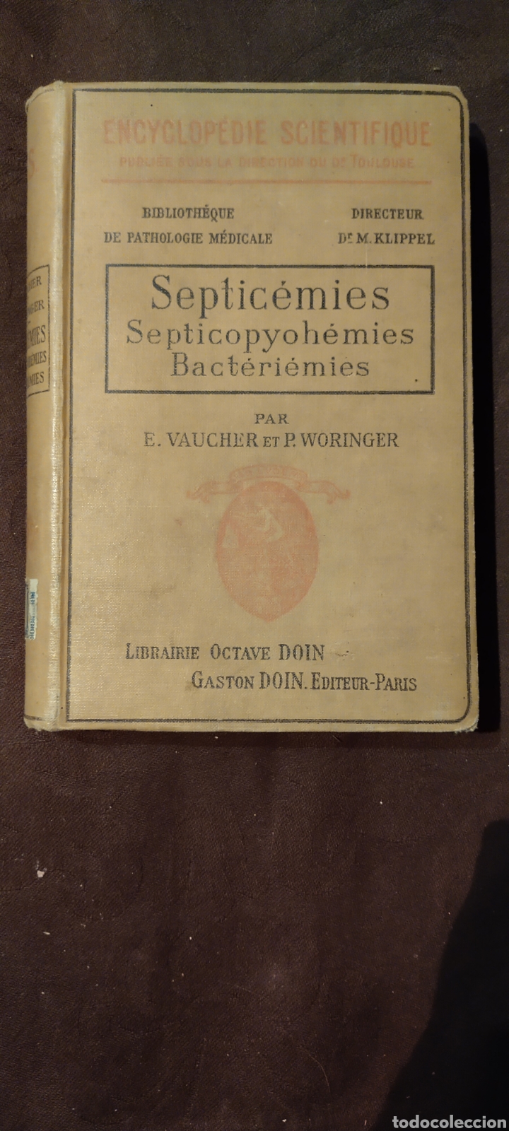 Libros de segunda mano: Septicemies septicopyohemies bacteriemies - Foto 1