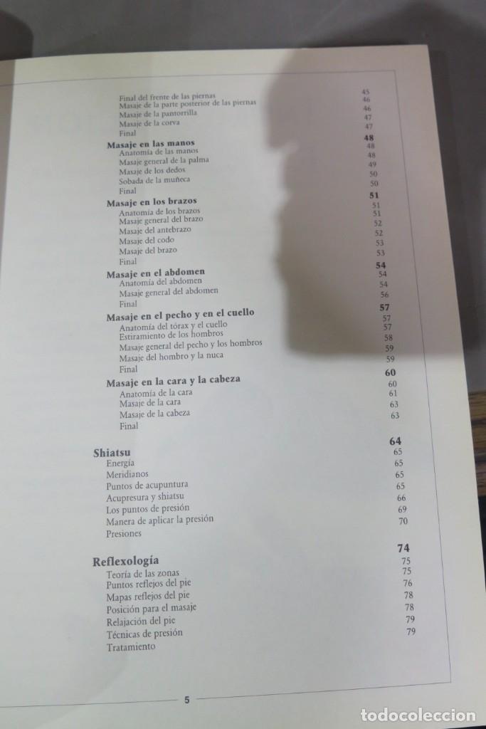 Libros de segunda mano: Manual de masaje. Una gu&iacute;a paso a paso - Foto 3