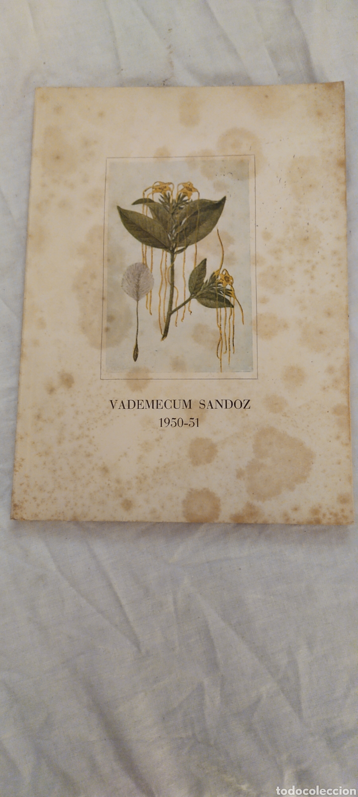 Libros de segunda mano: Vademecum sandoz 1950-51