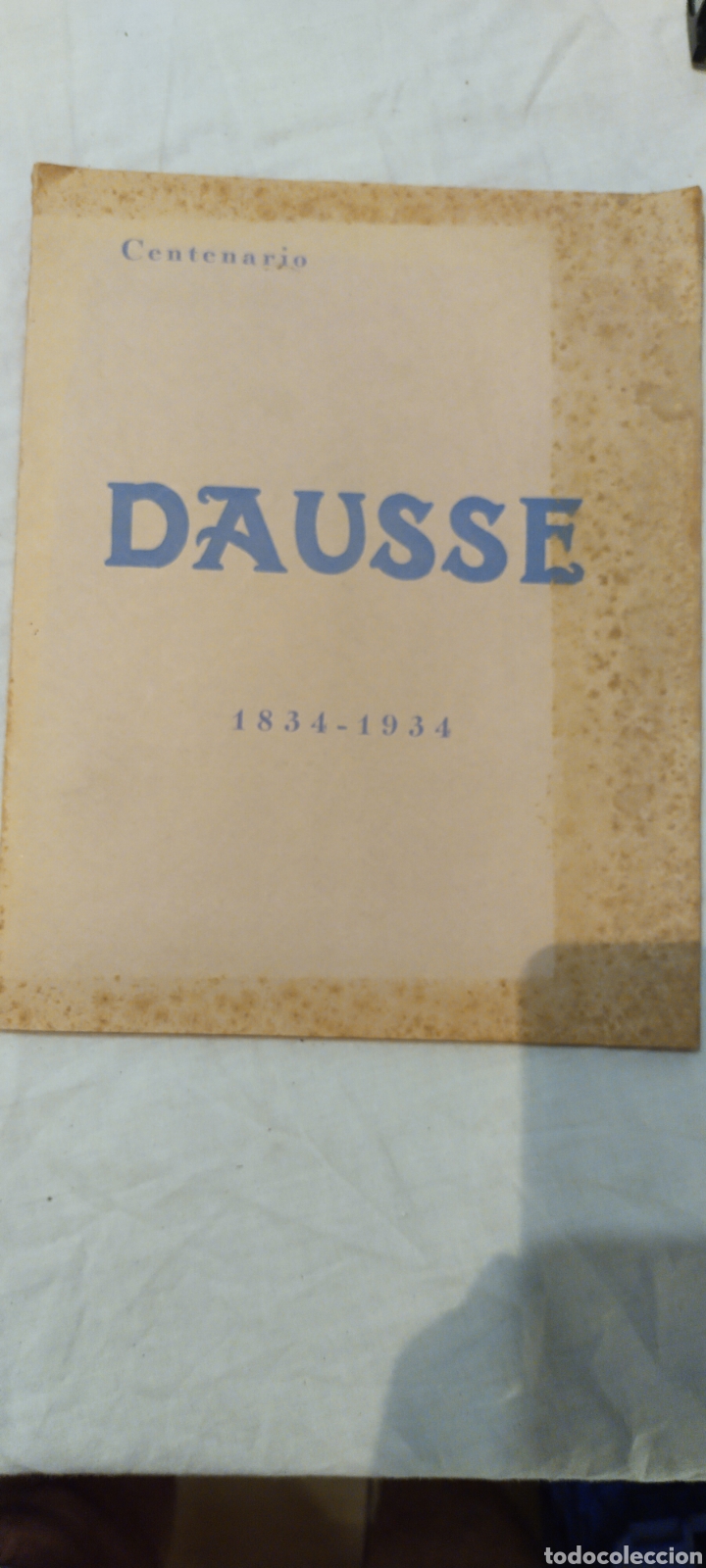 Libros de segunda mano: Dausse de 1834 A 1934 - Foto 1