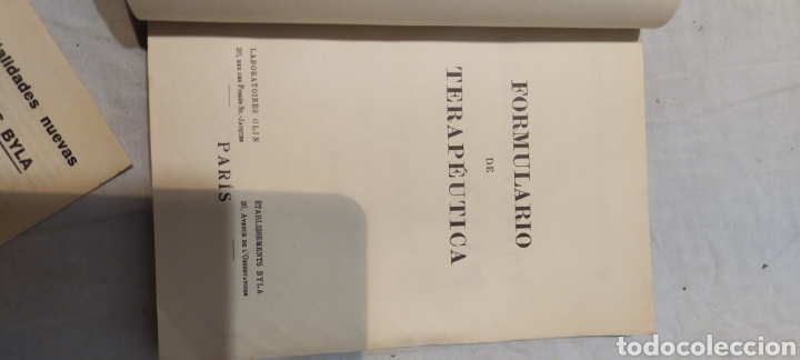 Libros de segunda mano: Formulario de terap&eacute;utica - Foto 3