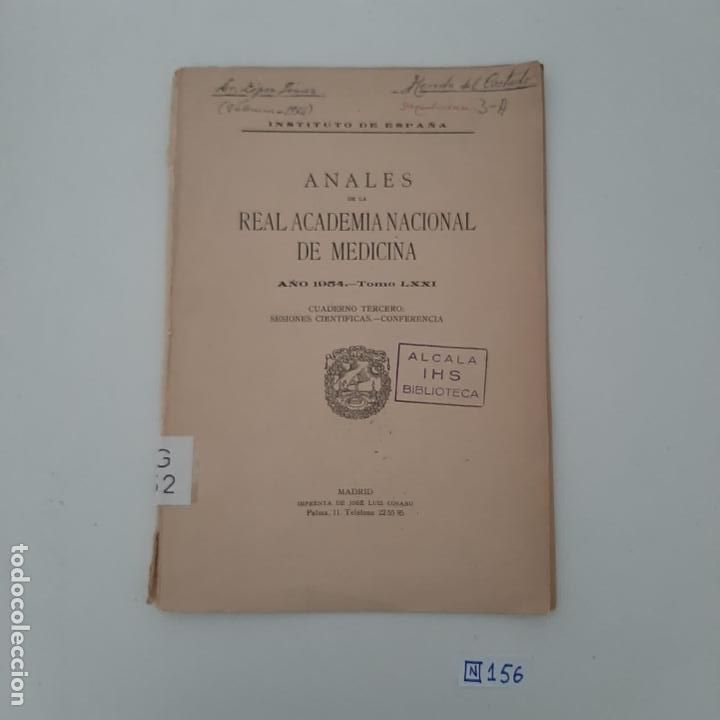 Livres d'occasion: Real Academia Nacional de Medicina