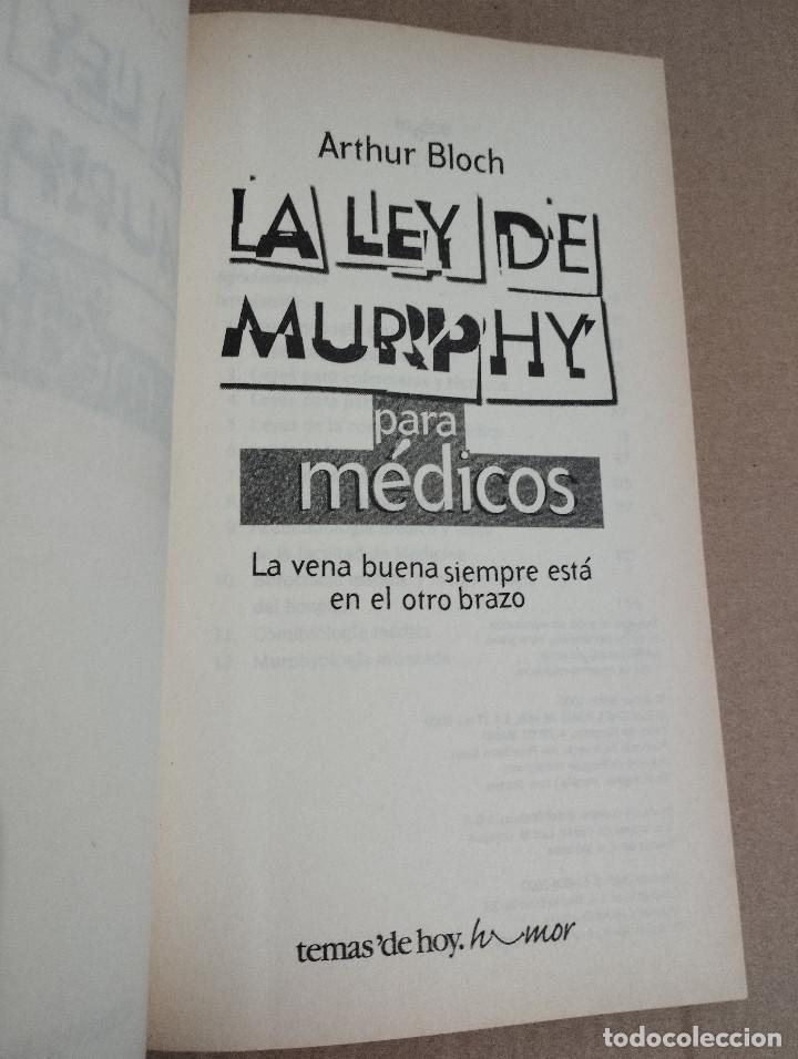 Libros de segunda mano: LA LEY DE MURPHY PARA M&Eacute;DICOS (ARTHUR BLOCH) - Foto 2
