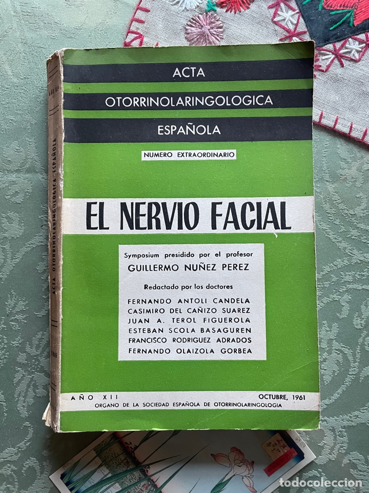 Libros de segunda mano: El nervio facial