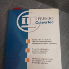 Libros de segunda mano: LIBRO PREMIO CONVATEC MEDICINA MEDICAMENTO INVESTIGACIÓN CLÍNICO TERAPEUTA QUEMADURA ÚLCERA. Lote 362196130