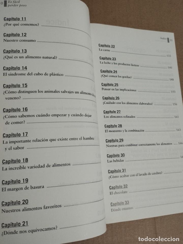 Libros de segunda mano: ES F&Aacute;CIL PERDER PESO (ALLEN CARR) - Foto 4
