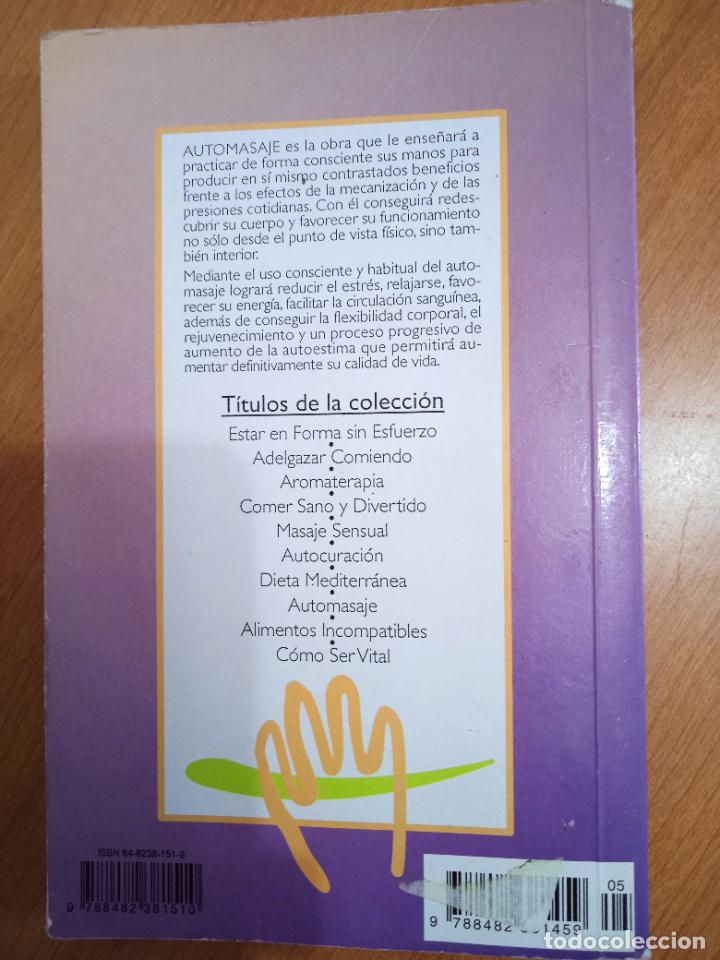 Libros de segunda mano: Automasaje. - Foto 2