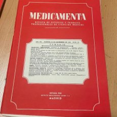Libros de segunda mano: MEDICAMENTA, REVISTA DE ESTUDIOS Y TRABAJOS PROFESIONALES DE CIENCIAS MEDICAS, NUMERO 174. Lote 363612670