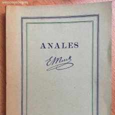 Libros de segunda mano: ANALES MERCK, 1944-1947. Lote 364579061