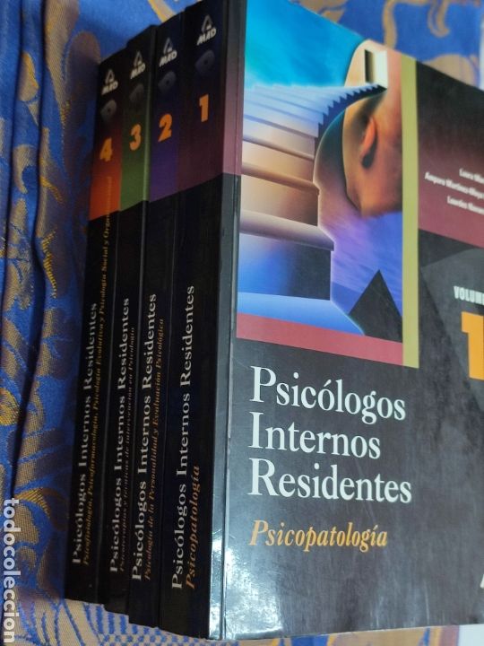 Libros de segunda mano: Psic&oacute;logos internos residentes, PIR, MAD, 4 Tomos