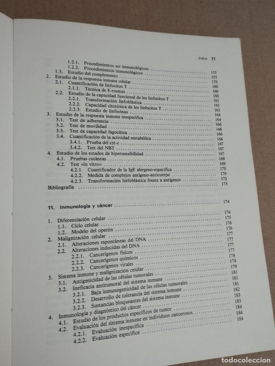 Libros de segunda mano: INMUNOLOG&Iacute;A (JOS&Eacute; PE&Ntilde;A MART&Iacute;NEZ) - Foto 8