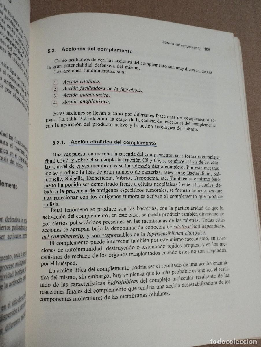 Libros de segunda mano: INMUNOLOG&Iacute;A (JOS&Eacute; PE&Ntilde;A MART&Iacute;NEZ) - Foto 11