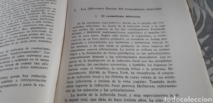 Libros de segunda mano: REUMATISMO MUSCULAR, PROF. DR. ,MAX LANGE, - Foto 4