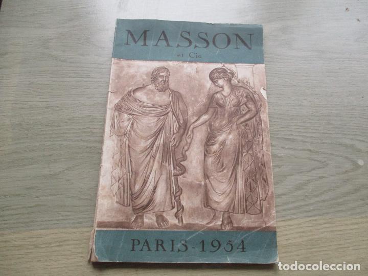 Libros de segunda mano: CAT&Aacute;LOGO DE: MASSON ET Cie., paris 1954-LIVRES DE MEDECINE