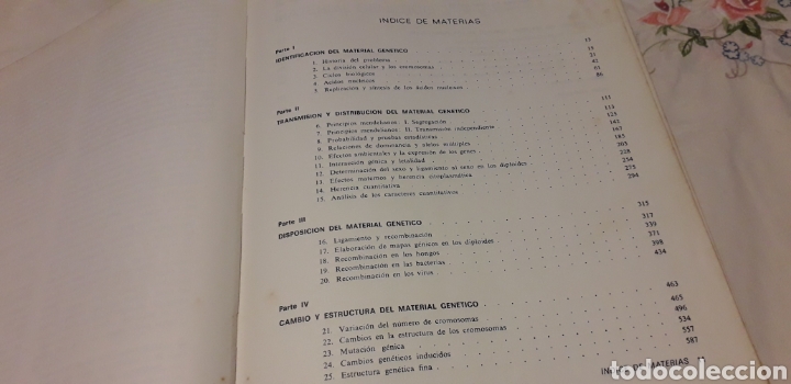 Libros de segunda mano: GEN&Eacute;TICA, MONROE W. STRICKBERGER, - Foto 3