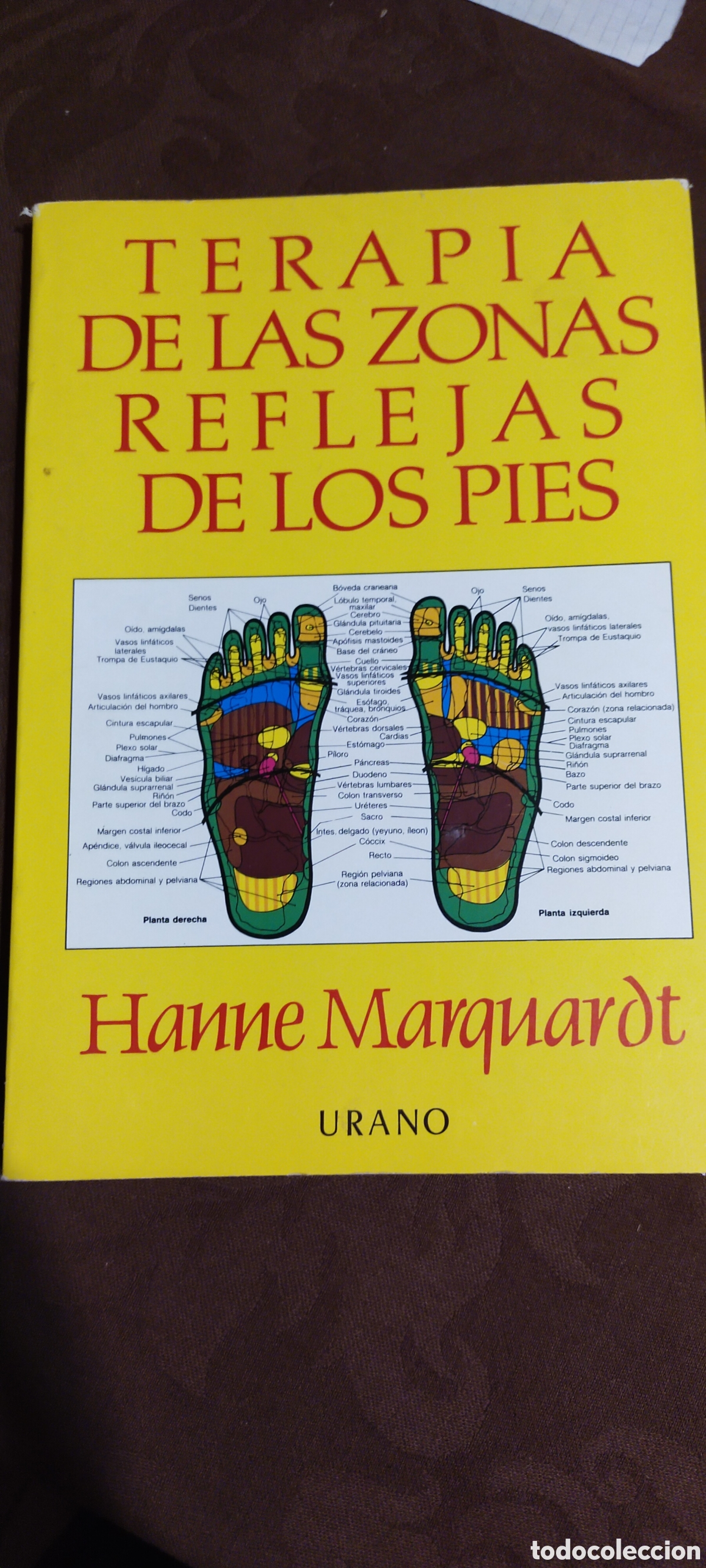 Libros de segunda mano: Terapia de las zonas reflejadas de los pies