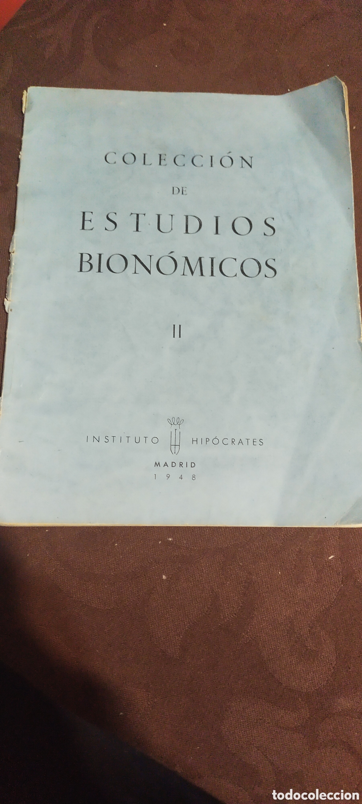 Libros de segunda mano: Colecci&oacute;n de estudios bion&oacute;micos 2