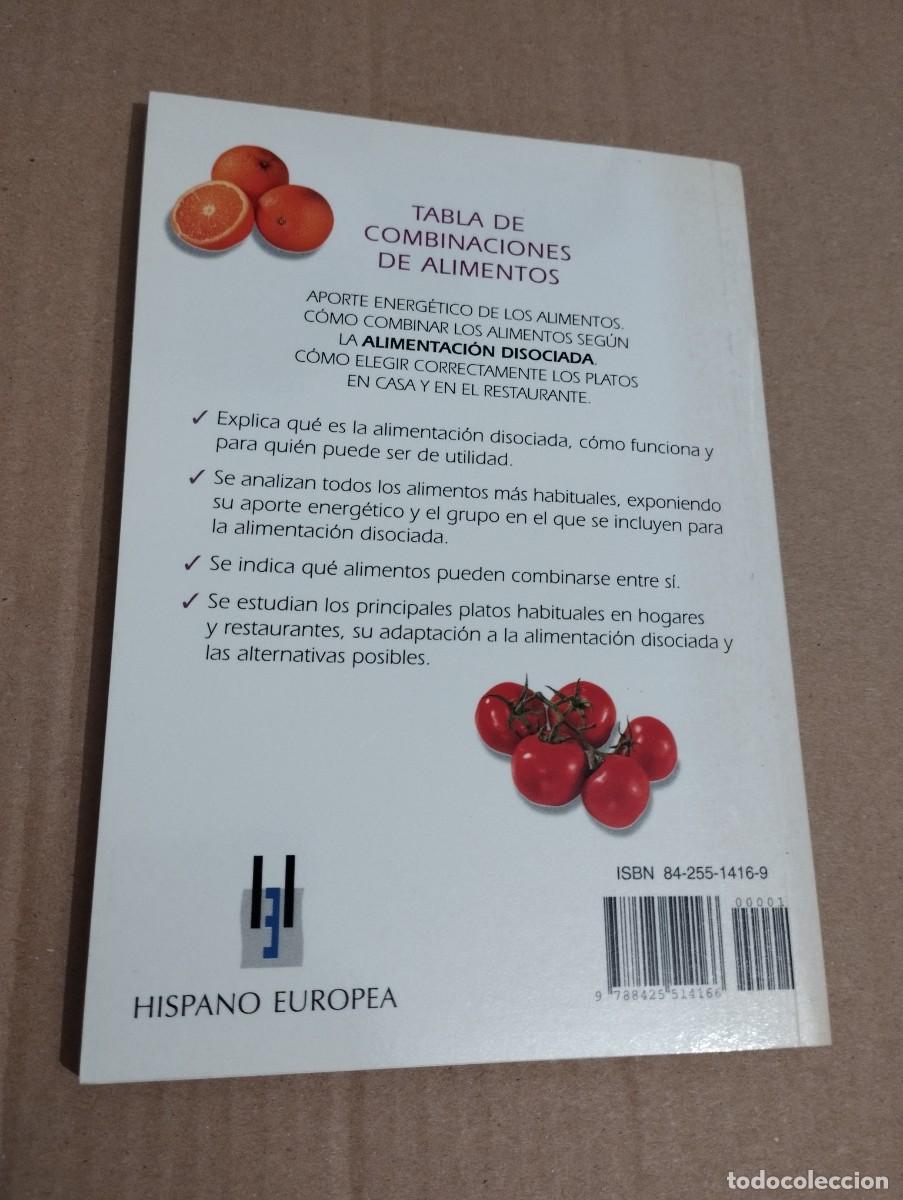 Libros de segunda mano: TABLA DE COMBINACIONES DE ALIMENTOS (SONJA CARLSSON) - Foto 4