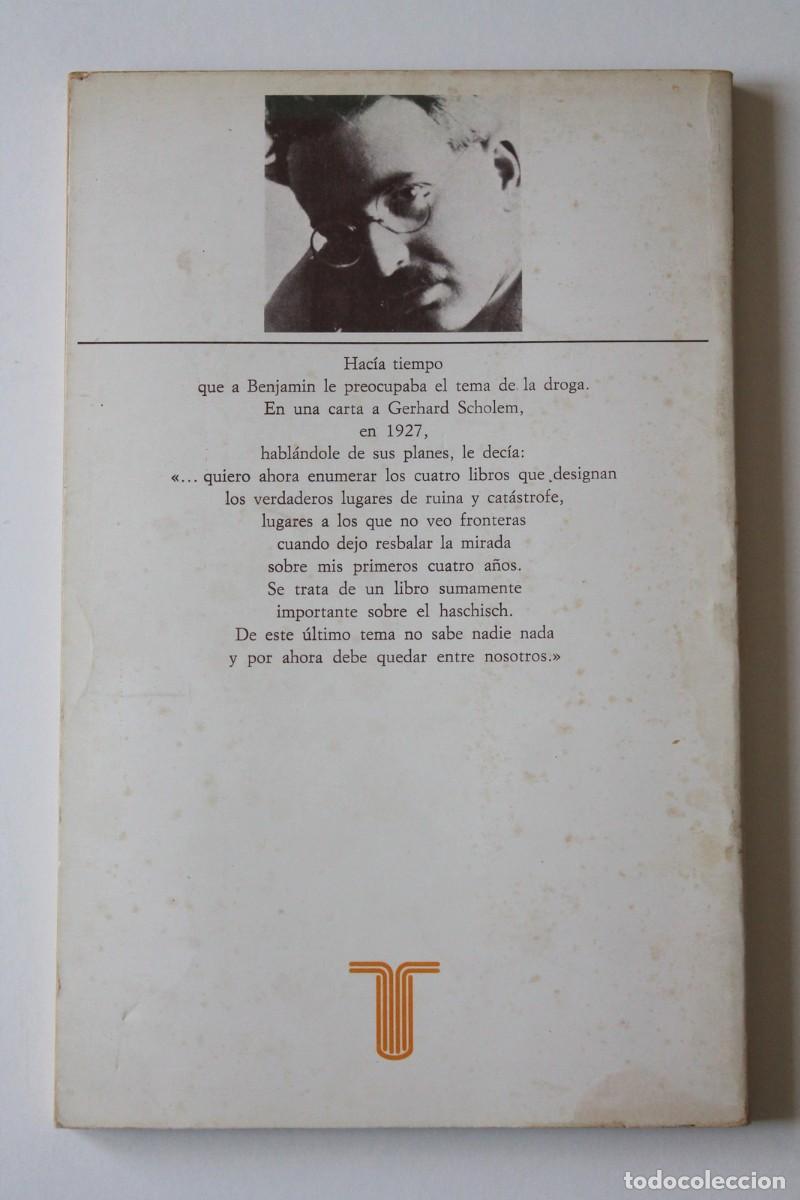 Libros de segunda mano: Walter Benjamin - Haschisch - Taurus - Foto 3