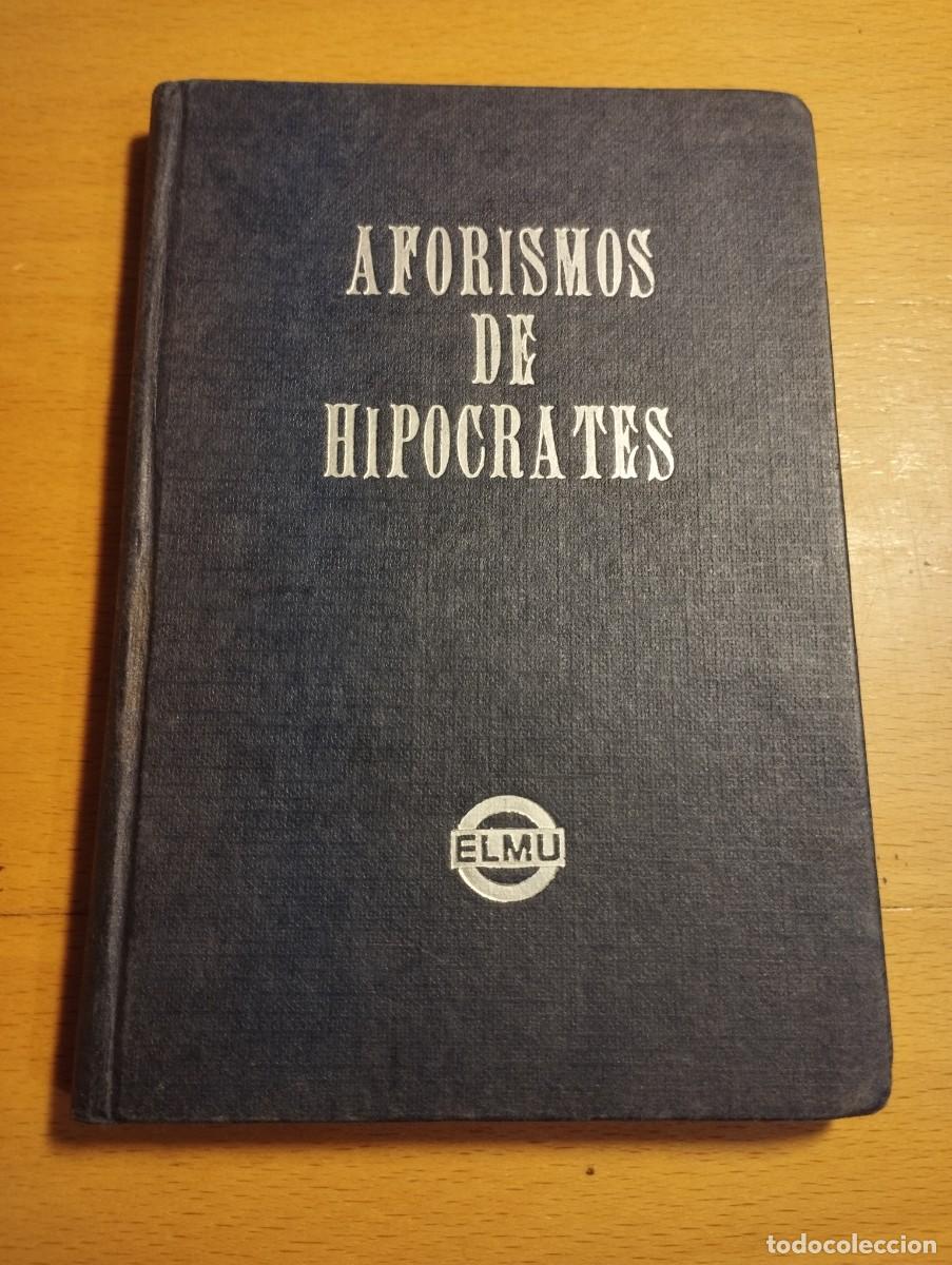 Libros de segunda mano: AFORISMOS DE HIP&Oacute;CRATES EN CASTELLANO - Foto 1