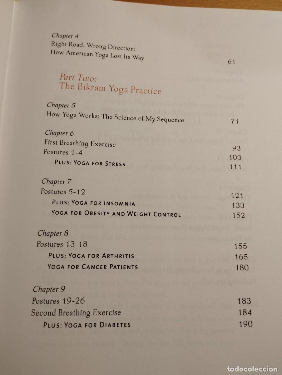Libros de segunda mano: BIKRAM YOGA (BIKRAM CHOUDHURY) - Foto 4