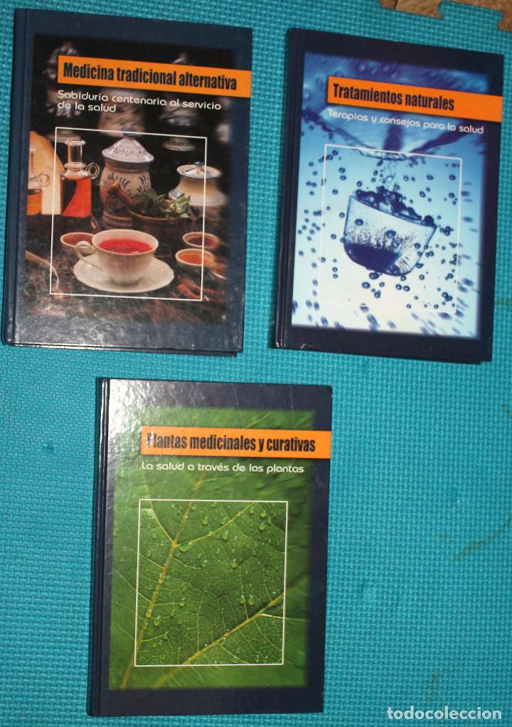 Gebrauchte B&uuml;cher: PLANTAS MEDICINALES Y CURATIVAS, MEDICINA TRADICIONAL ALTERNATIVA, TRATAMIENTOS NATURALES, 3 LIBROS