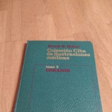Libros de segunda mano: COLECCIÓN CIBA DE ILUSTRACIONES MÉDICAS - TOMO V - EL CORAZÓN - FRANK H. NETTER - SALVAT 1976