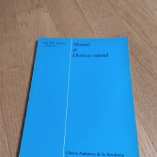 Libros de segunda mano: MANUAL DE DIETÉTICA INFANTIL - JOSÉ BOIX BARRIOS - WANDER 1971