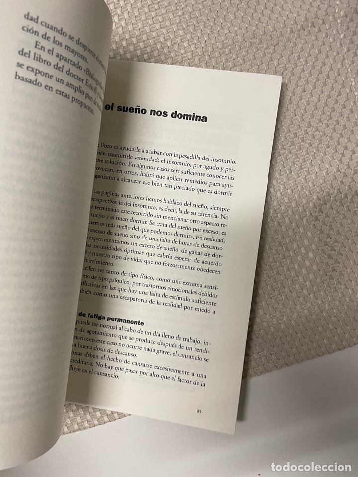 Libros de segunda mano: DORMIR BIEN (libro) - Foto 5