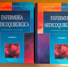 Libros de segunda mano: PRINCIPIOS Y PRÁCTICA DE LA ENFERMERÍA MEDICOQUIRÚRGICA I Y II. BEARE. MYERS. LIBRO LIBROS. Lote 384151739